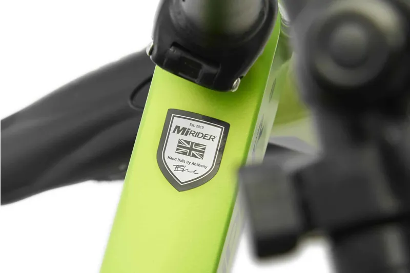 MiRiDER One 252Wh Folding Electric Bike in Acid Green-5
