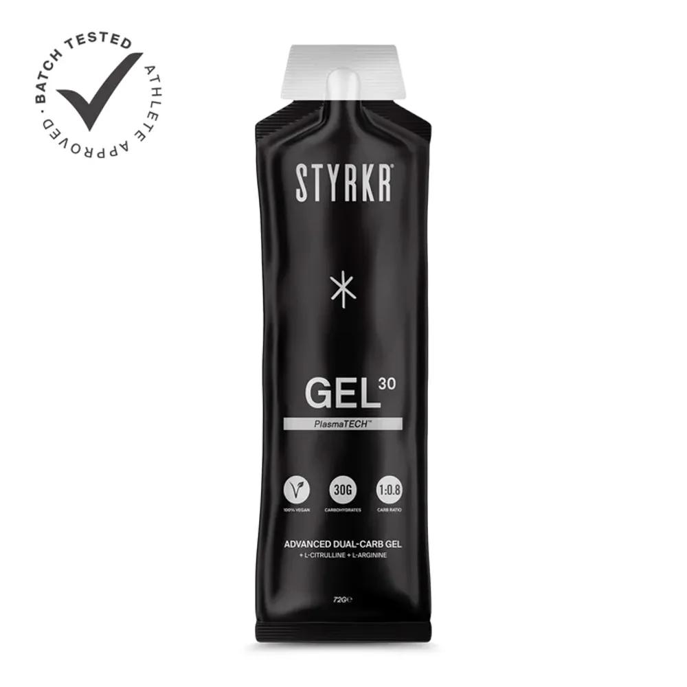Team Cycles Styrkr STYRKR GEL30 Dual-Carb Energy Gel - Red Berries | Interest FREE Finance & Online Refund Policy.