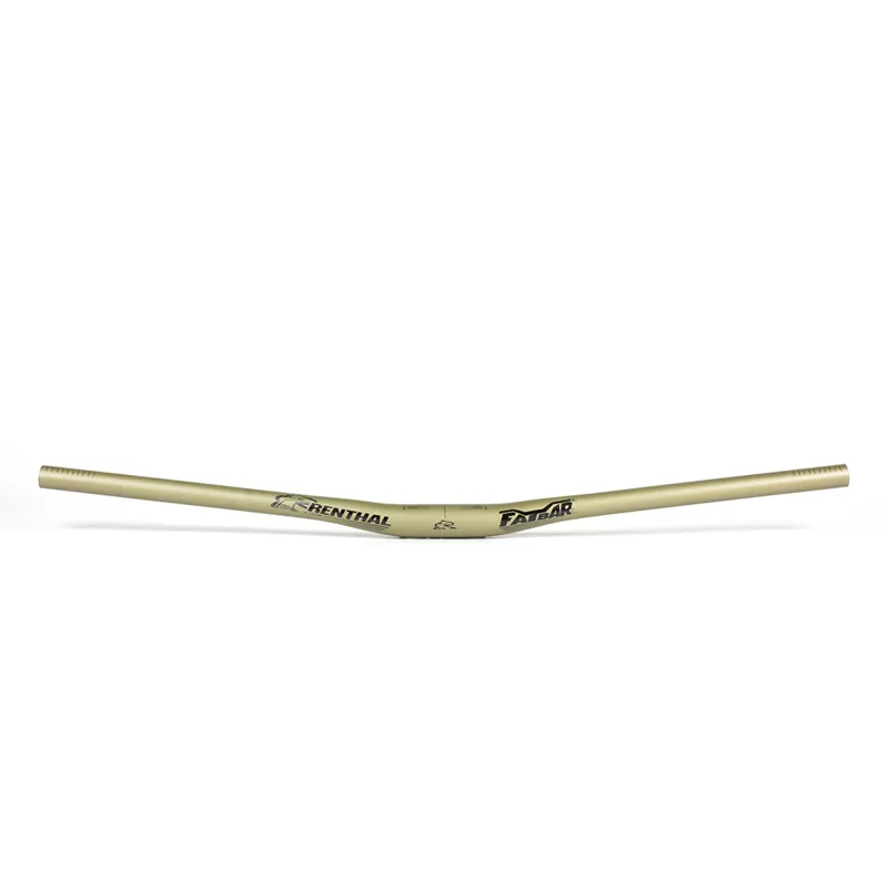 Renthal FatBar Lite V3 Mountain Bike Handlebar in Gold - 31.8mm-1