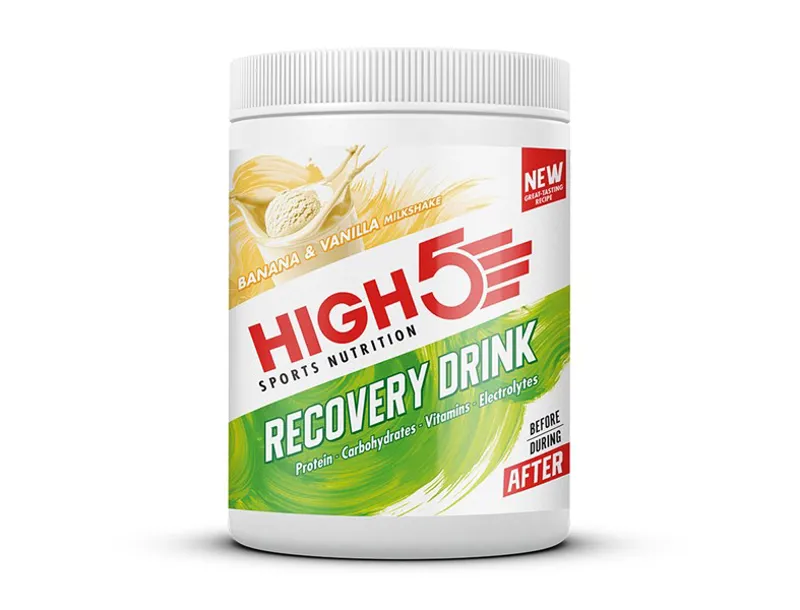 High5 Recovery Drink Tub in Banana Milkshake - 450g