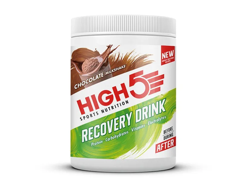 High5 Recovery Drink Tub in Chocolate Milkshake - 450g