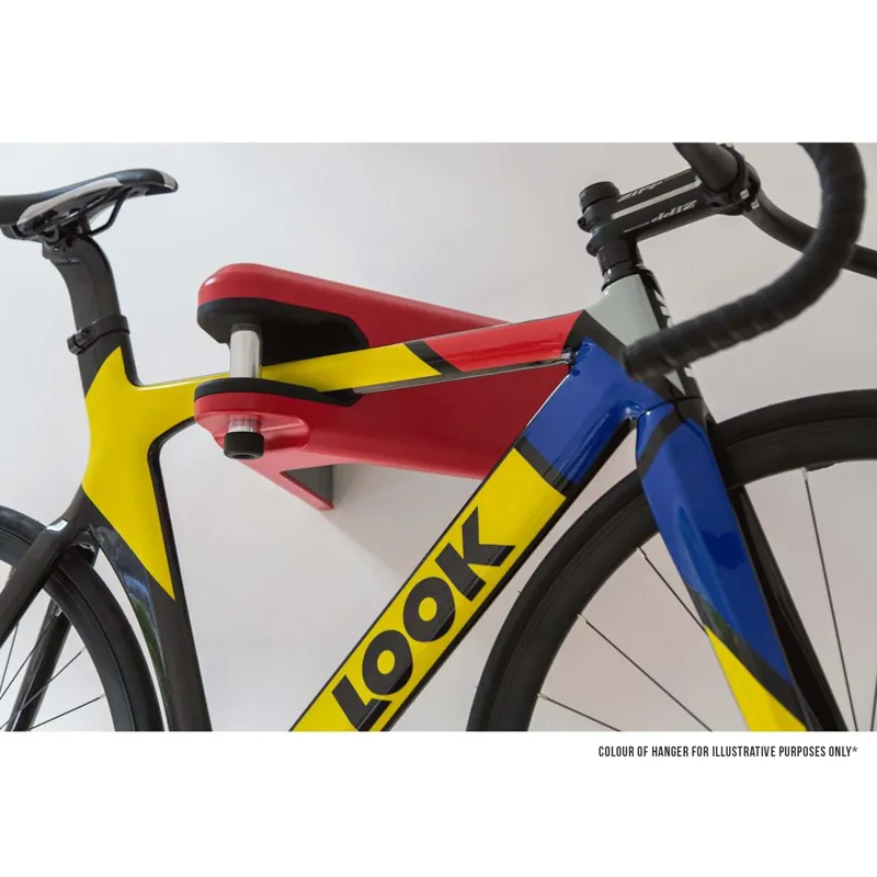 Hiplok Airlok Wall Mounted Lock and Hanger in Black-2