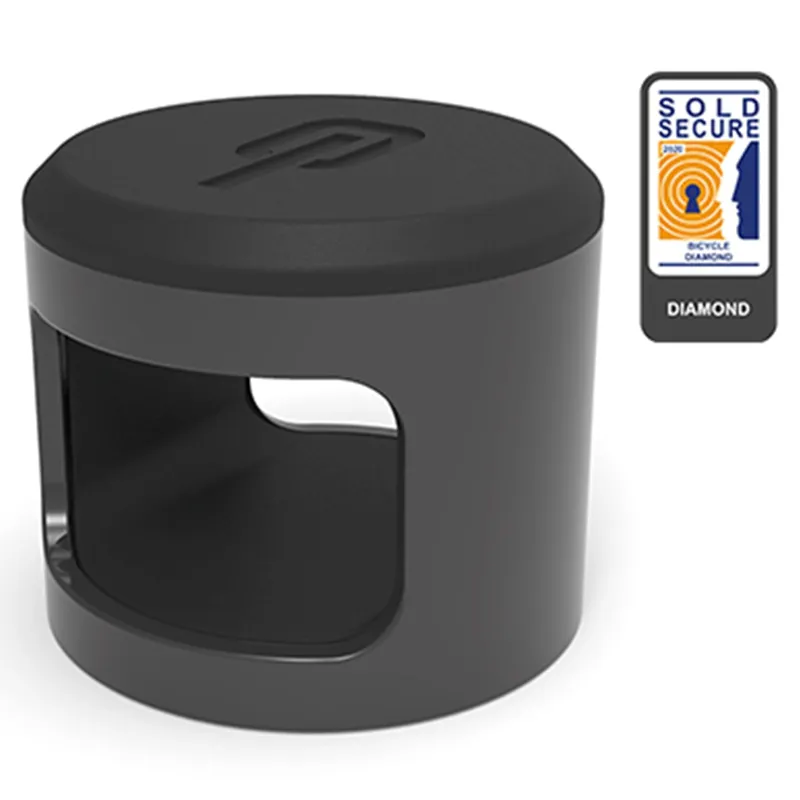 Hiplok Diamond Sold Secure Ankr Ground and Wall Anchor in Black