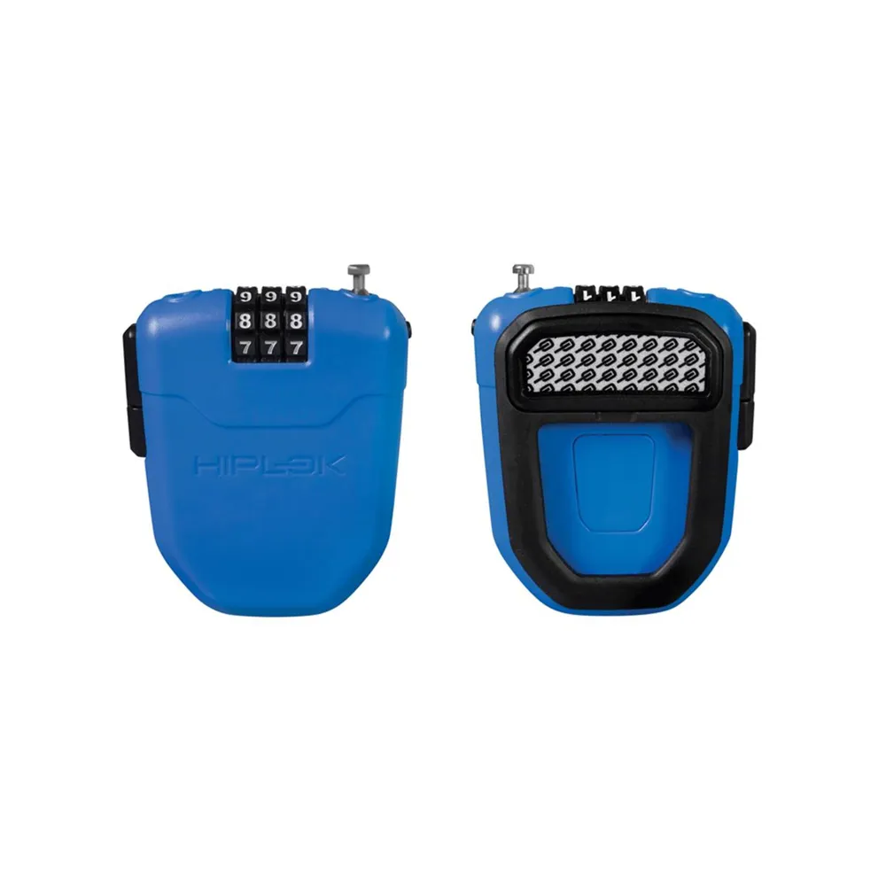 Team Cycles Hiplok FX Wearable Retractable Combination Lock in Cyan | Interest FREE Finance & Online Refund Policy.