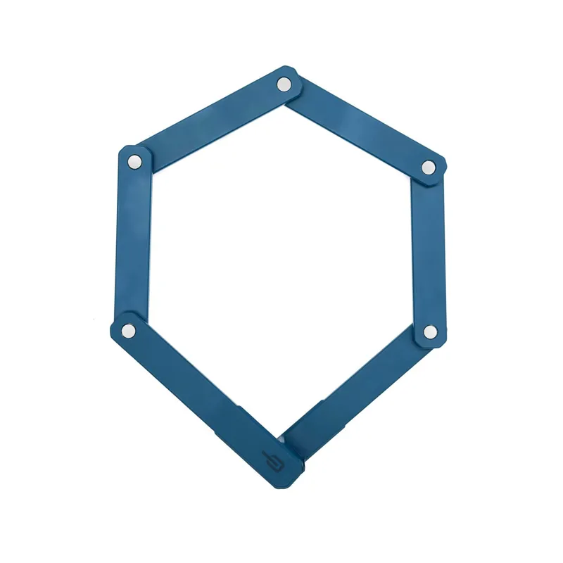 Hiplok Bronze Sold Secure SWITCH Folding Lock in Blue-3