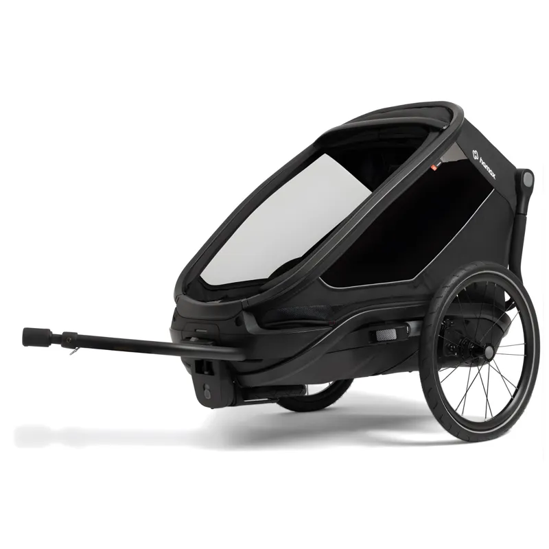 Hamax Outback Next Single Bicycle Trailer in Black