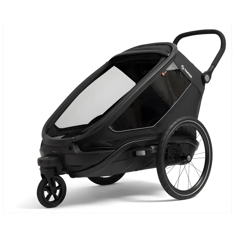 Hamax Outback Next Single Bicycle Trailer in Black-1
