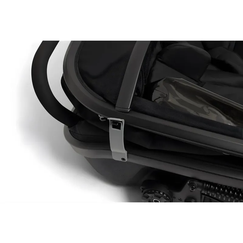 Hamax Outback Next Single Bicycle Trailer in Black-4