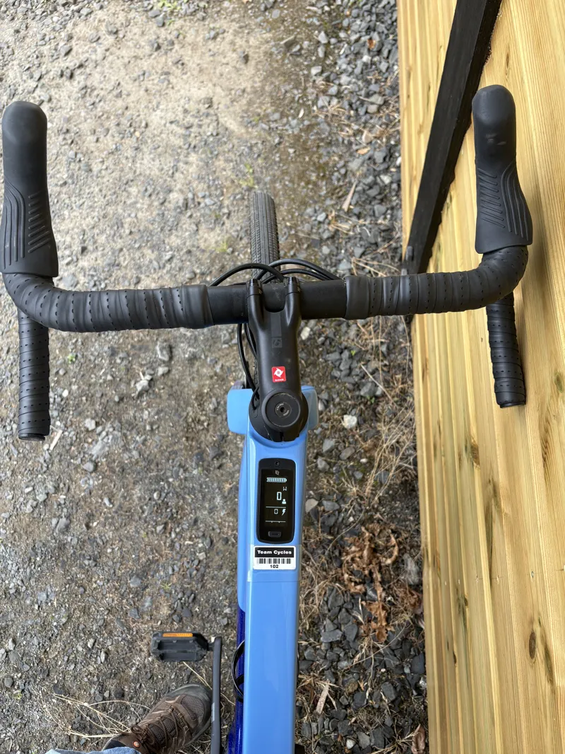 Ex Hire TREK Checkpoint+ SL5 360Wh Electric Gravel Bike in Fjord Blue and Cobalt Blue-2