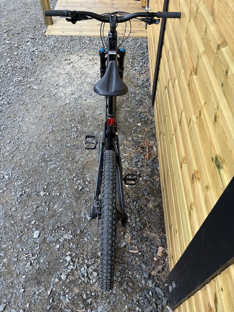 Ex Hire TREK Fuel+ EX 8 580Wh Electric Full Suspension Mountain Bike in Trek Black and Purple Flip Splatter-3