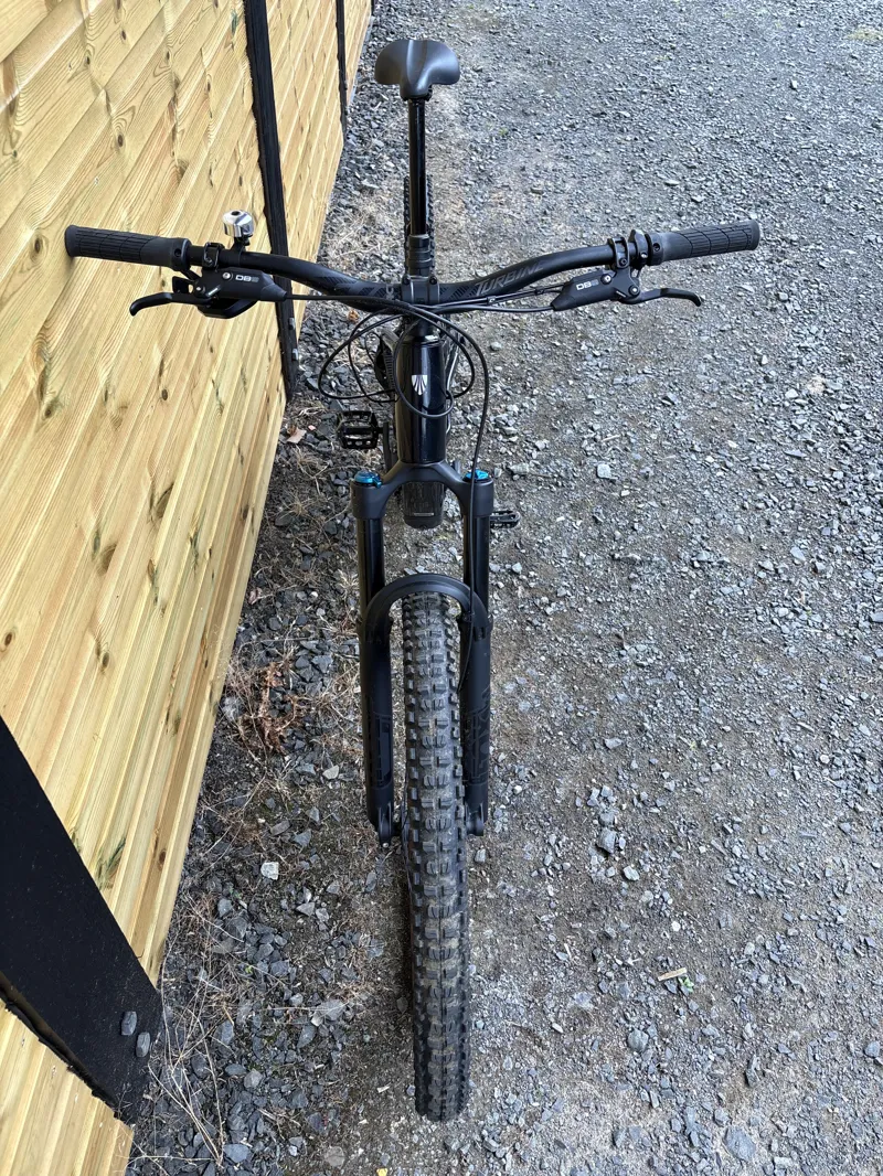 Ex Hire TREK Fuel+ EX 8 580Wh Electric Full Suspension Mountain Bike in Trek Black and Purple Flip Splatter-4