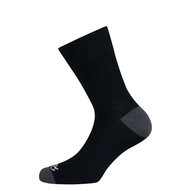 Rapha Logo Socks in Black and Dark Grey-1