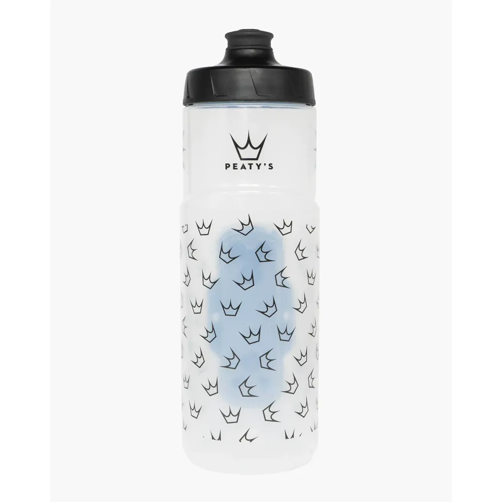 Team Cycles Peaty's Peatys Fidlock Lockin Bottle Clear Crown - 600ml | Interest FREE Finance & Online Refund Policy.