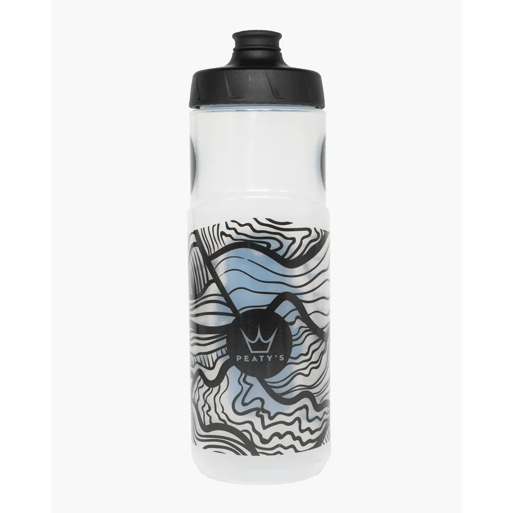 Team Cycles Peaty's Peatys Fidlock Lockin Bottle Clear Topo - 600ml | Interest FREE Finance & Online Refund Policy.