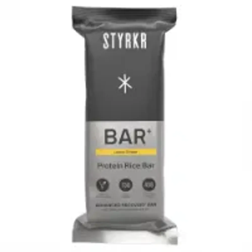 Team Cycles Styrkr STYRKR BARPLUS Lemon Drizzle Nutrition Bar | Interest FREE Finance & Online Refund Policy.