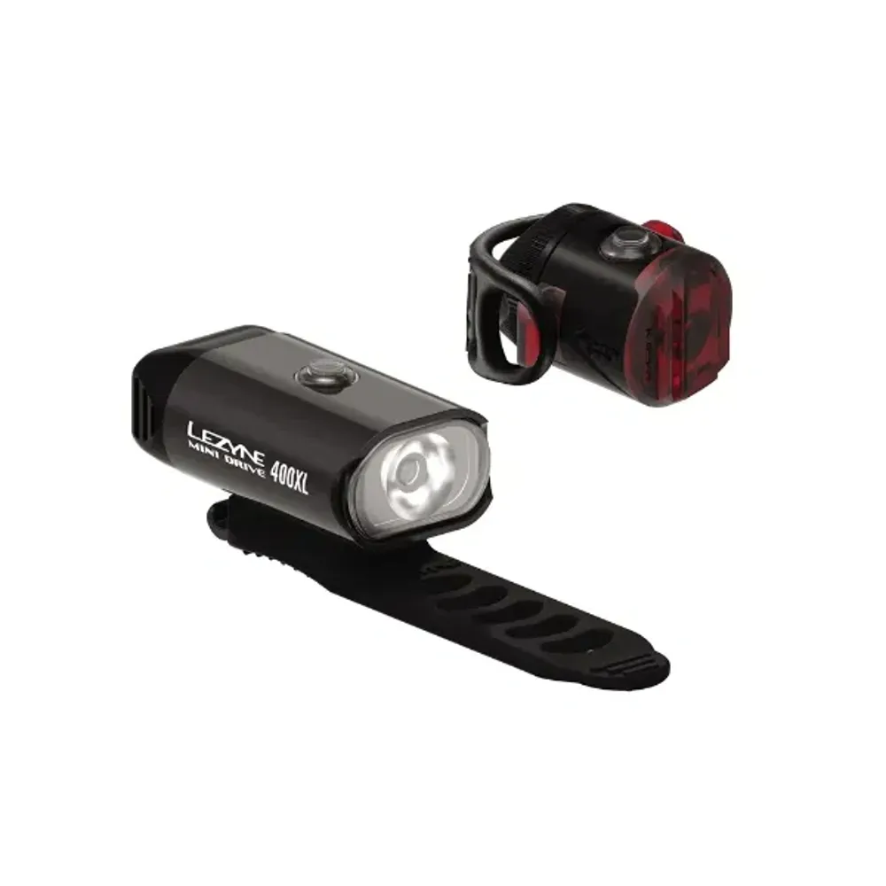 Team Cycles Lezyne Mini Drive 400XL and Femto USB Drive Cycling Light Set | Interest FREE Finance & Online Refund Policy.