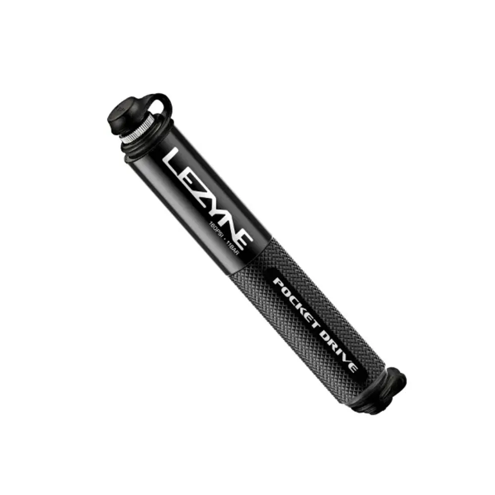 Team Cycles Lezyne Pocket Drive Hand Pump in Black | Interest FREE Finance & Online Refund Policy.