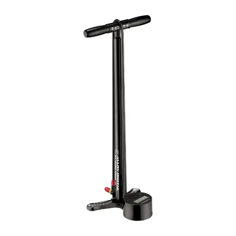 Lezyne Alloy Digital Drive 3.5 Track Pump in Satin Black