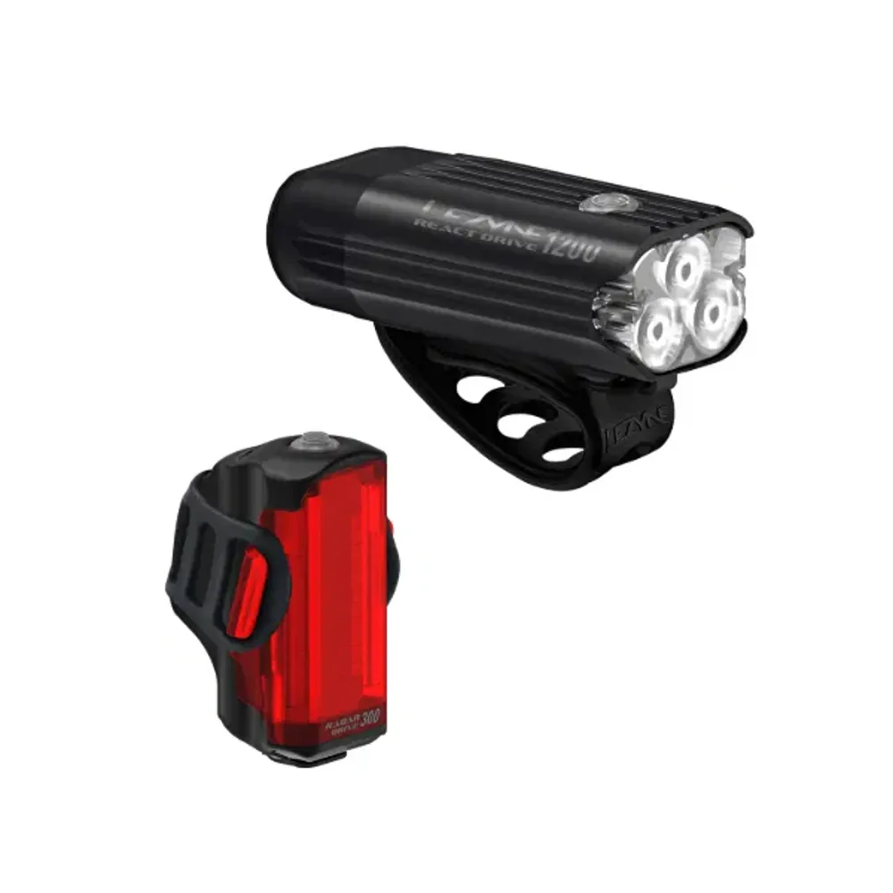 Team Cycles Lezyne Radar React System Bike Light Set | Interest FREE Finance & Online Refund Policy.