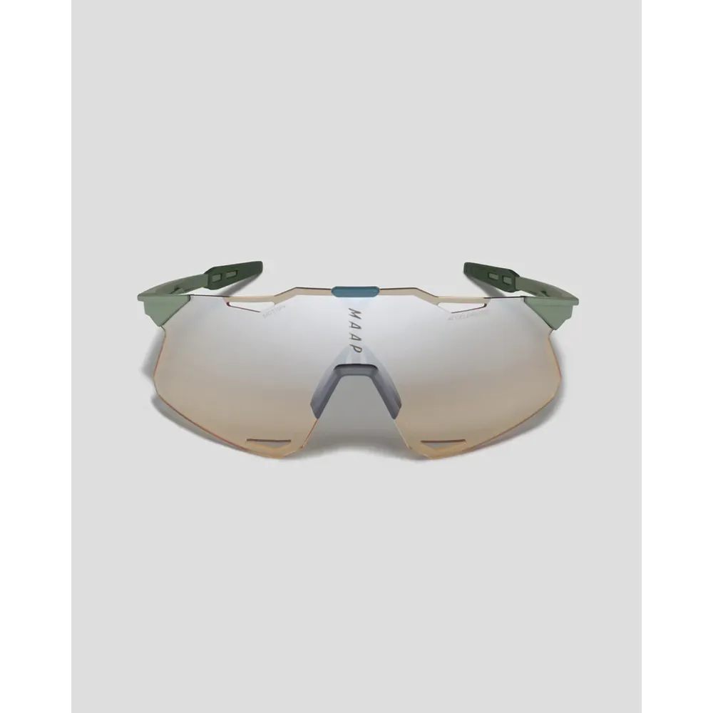 Team Cycles Maap MAAP x 100% Hypercraft Sunglasses in Forest Green | Interest FREE Finance & Online Refund Policy.