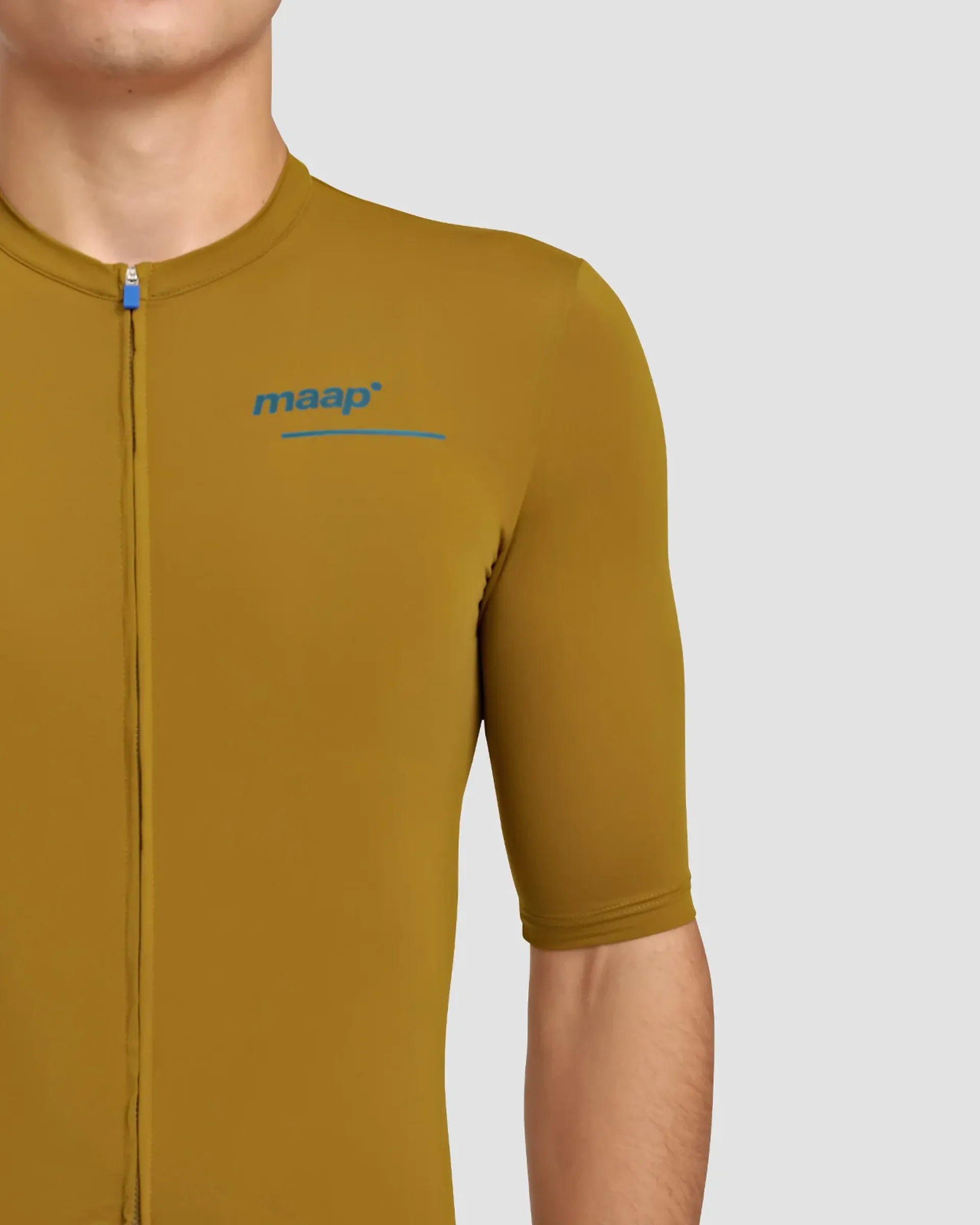 MAAP Training Short Sleeve Cycling Jersey in Olive Green