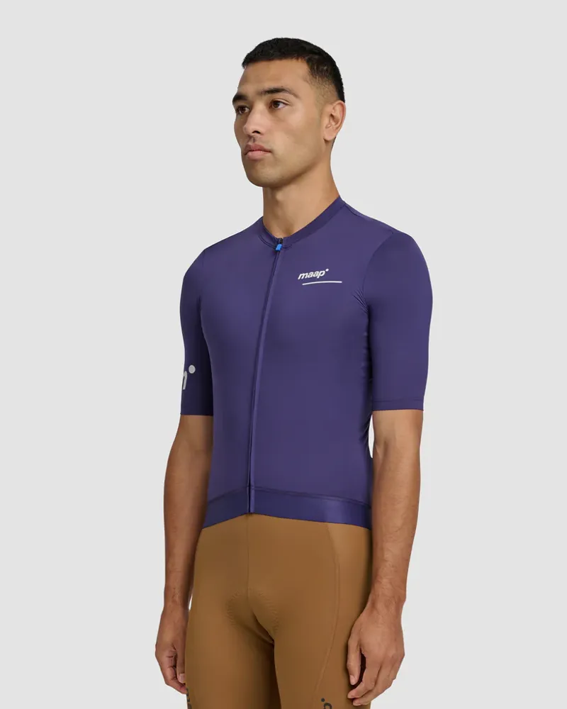 MAAP Training SHort Sleeve Cycling Jersey in Deep Blue