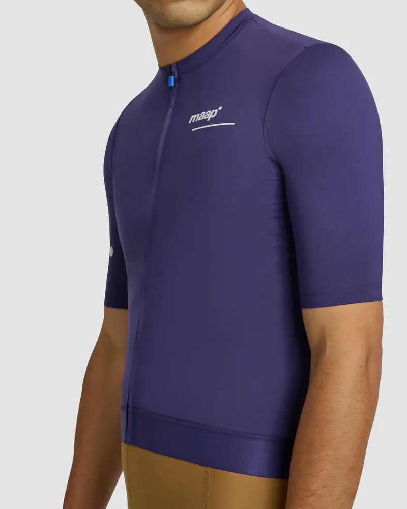 MAAP Training SHort Sleeve Cycling Jersey in Deep Blue-4