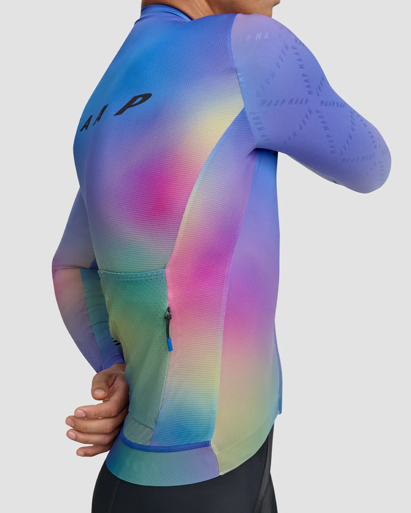MAAP Blurred Out Pro Hex 2.0 Long Sleeve Cycling Jersey  -2