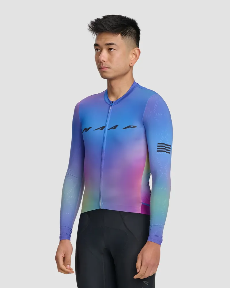 MAAP Blurred Out Pro Hex 2.0 Long Sleeve Cycling Jersey  