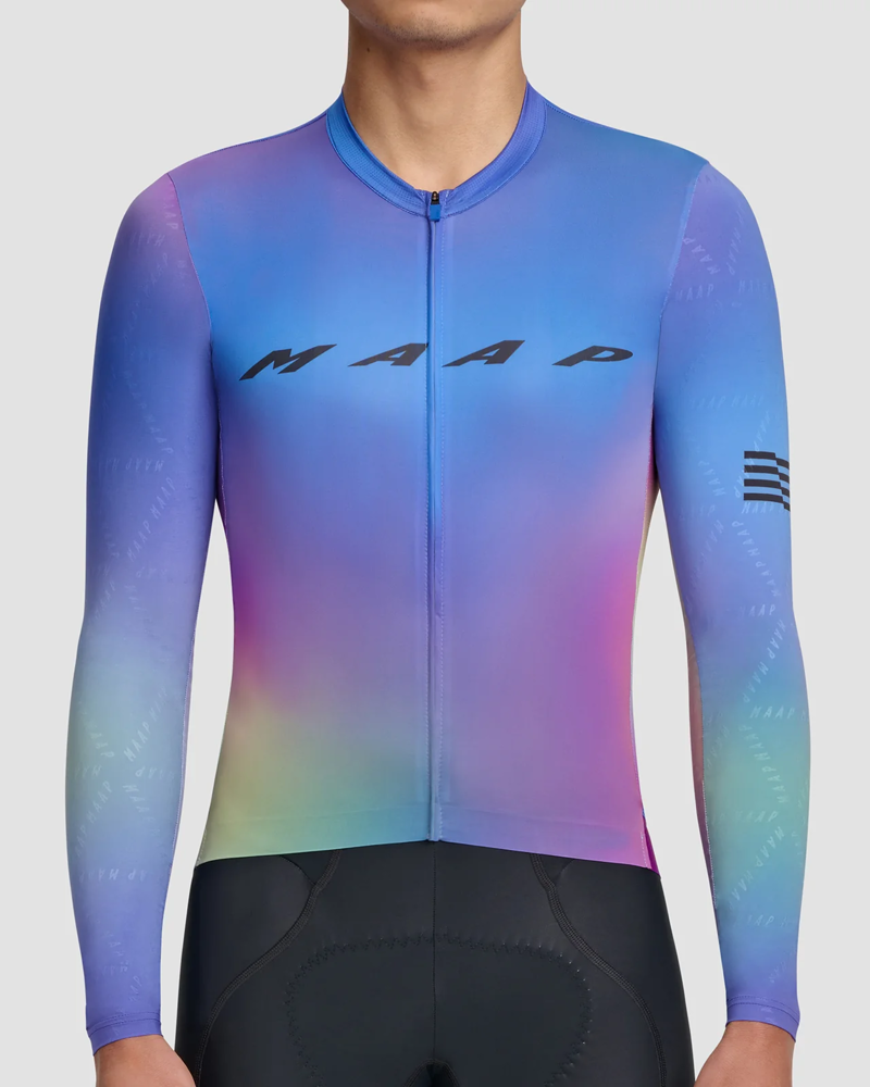 MAAP Blurred Out Pro Hex 2.0 Long Sleeve Cycling Jersey  -3