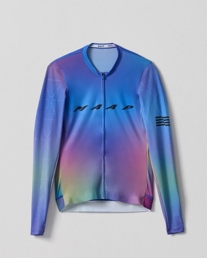 MAAP Blurred Out Pro Hex 2.0 Long Sleeve Cycling Jersey  -4