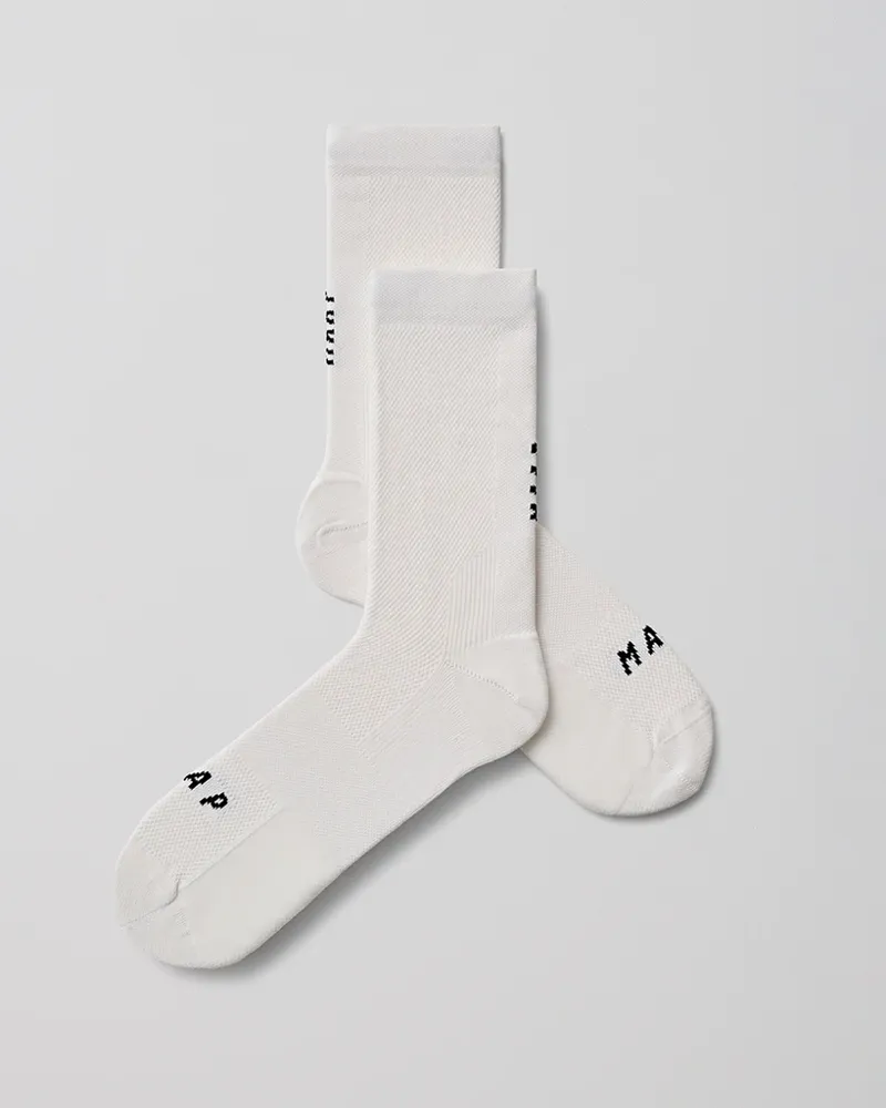 MAAP Divison Sock in White-1