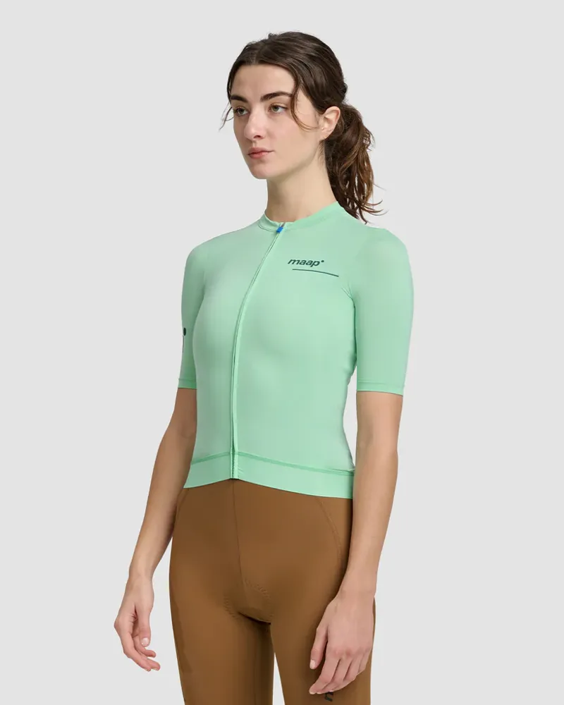 MAAP Women s Training Short Sleeve Cycling Jersey in Bermuda