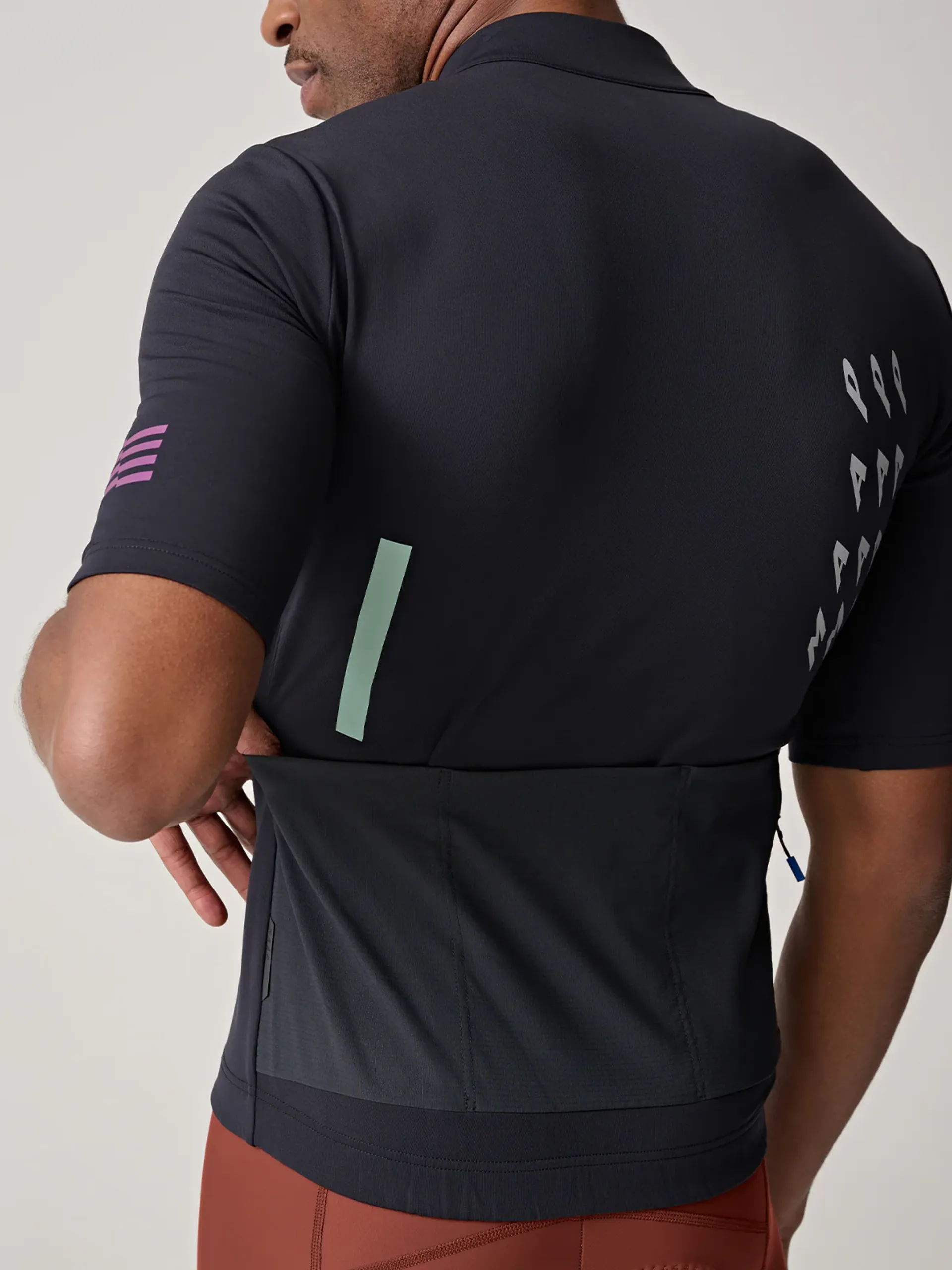 MAAP Embark Team Short Sleeve Cycling Jersey in Black