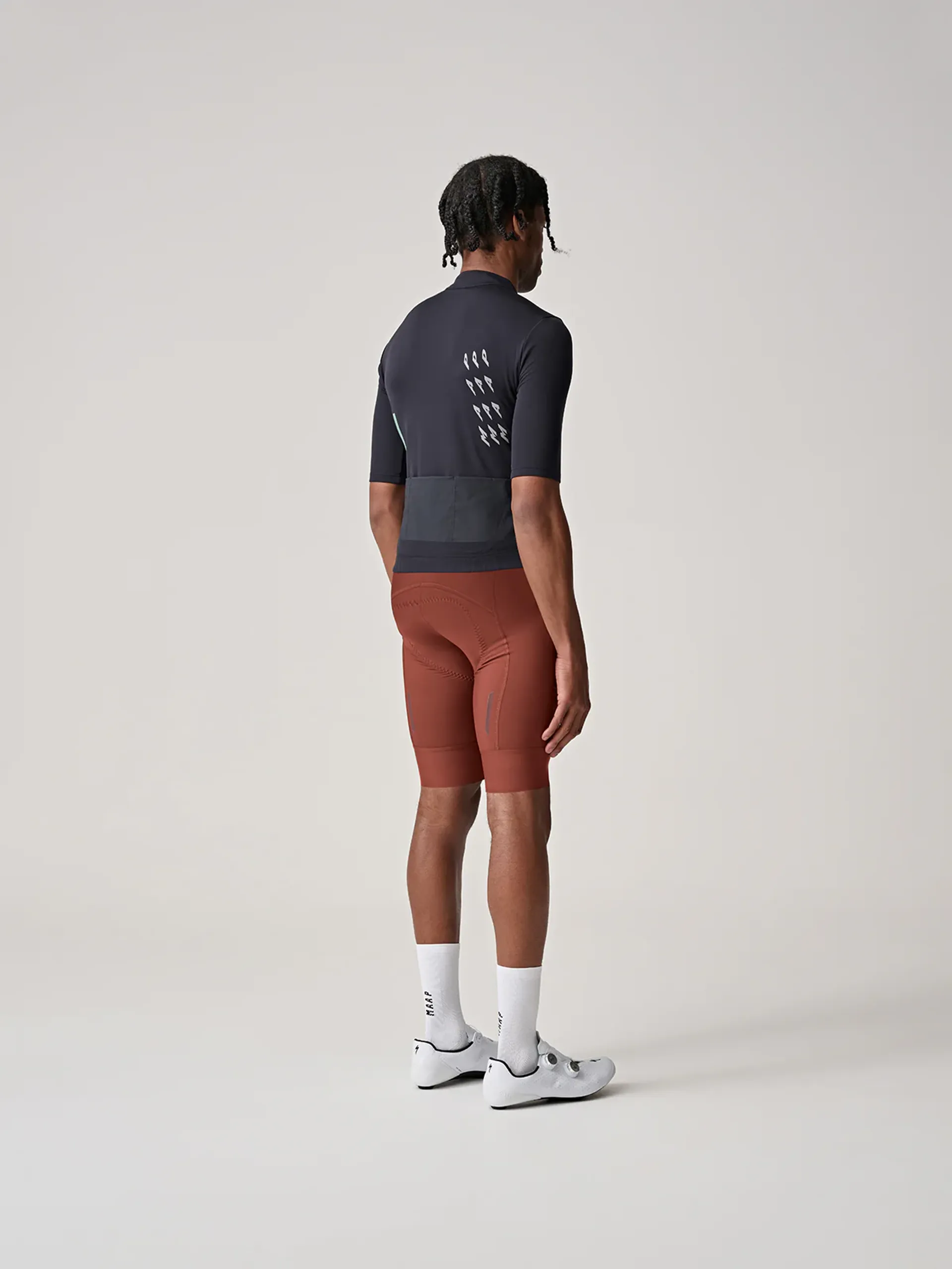 MAAP Embark Team Short Sleeve Cycling Jersey in Black