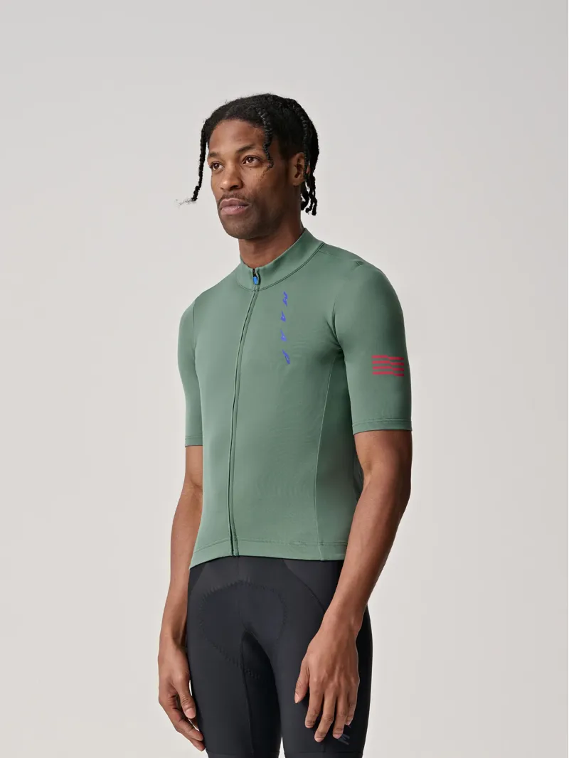 MAAP Embark Team Short Sleeve Cycling Jersey in Sedonia Sage