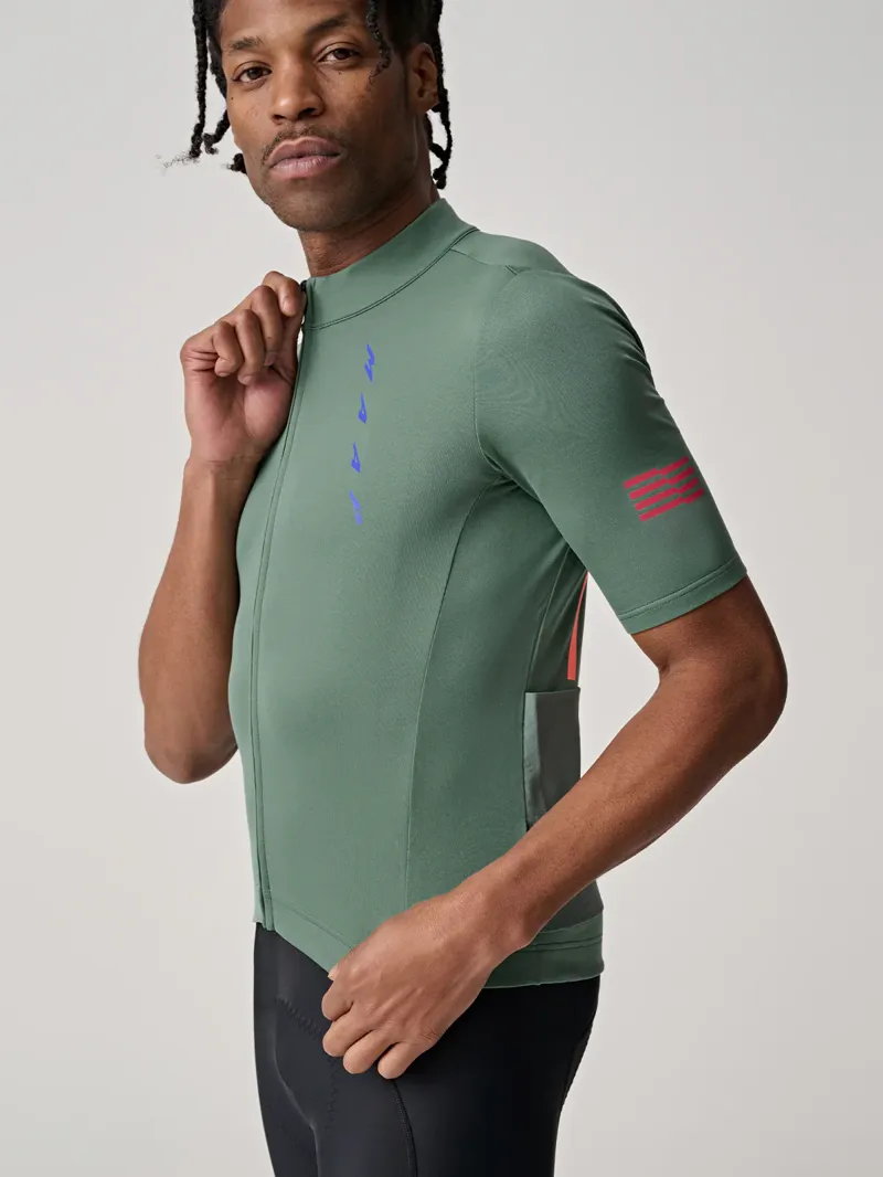 MAAP Embark Team Short Sleeve Cycling Jersey in Sedonia Sage-5