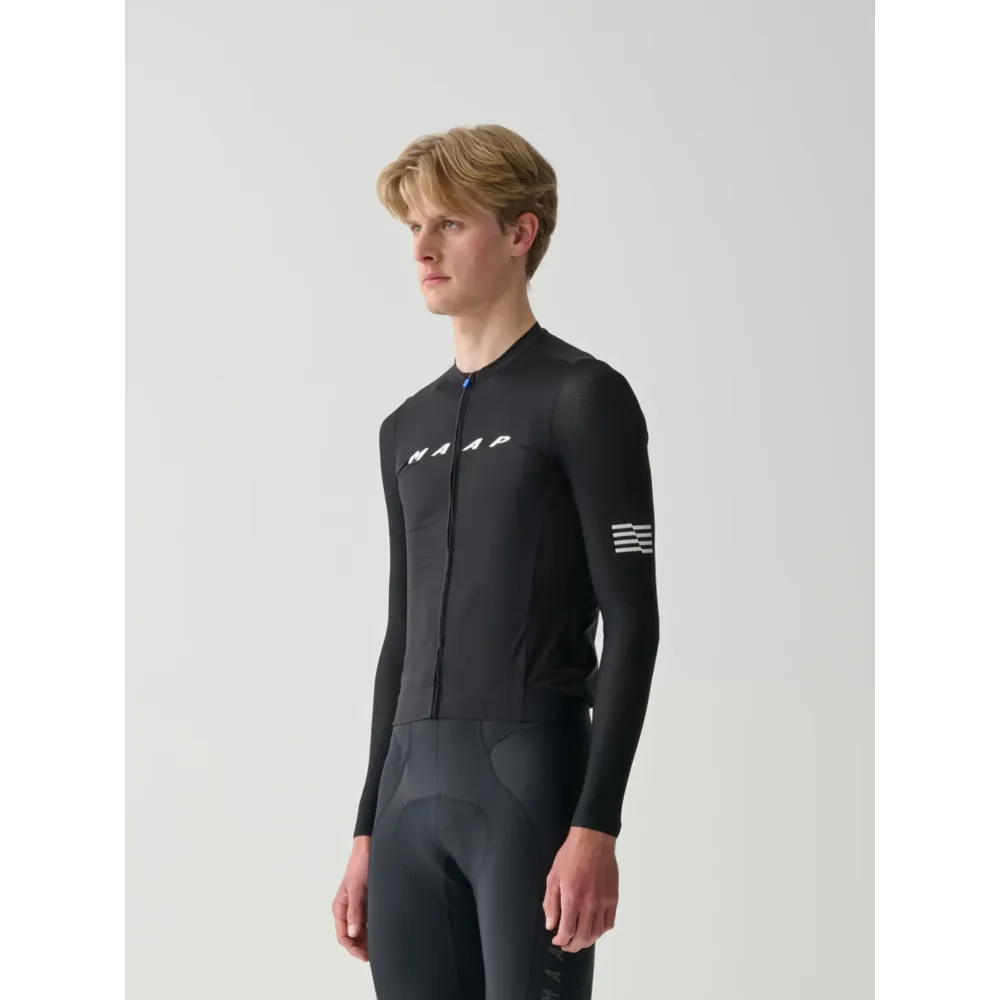 Team Cycles Maap MAAP Evade Pro Base LS Jersey 2.0 in Black | Interest FREE Finance & Online Refund Policy.