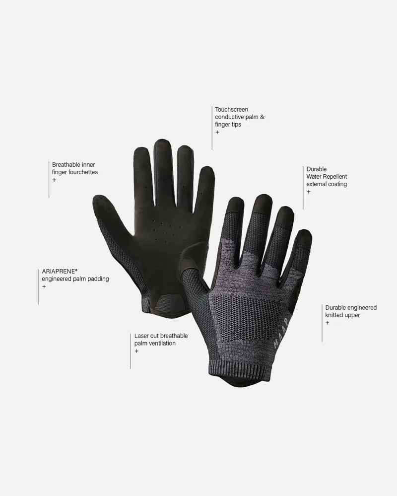 MAAP Alt Road Gloves in Nightshade and Black-3