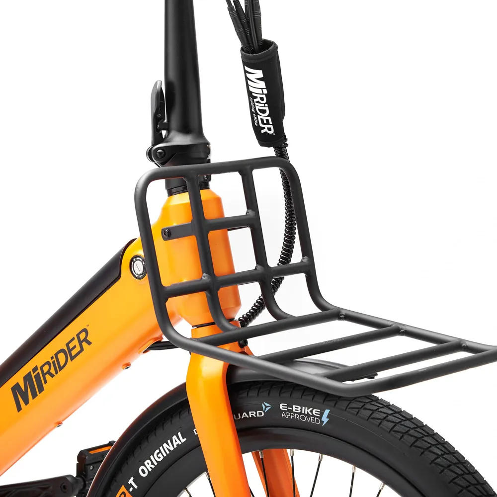 Team Cycles Mirider MiRiDER 24 Front Luggage Rack with Reflector Kit | Interest FREE Finance & Online Refund Policy.