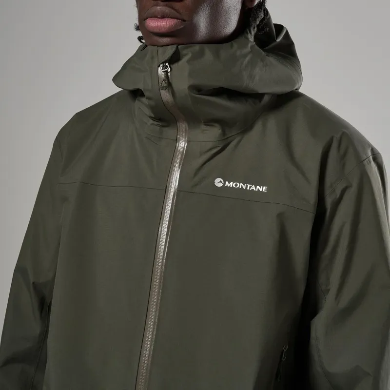 Montane Men's Norste XT Waterproof Jacket in Moss-4