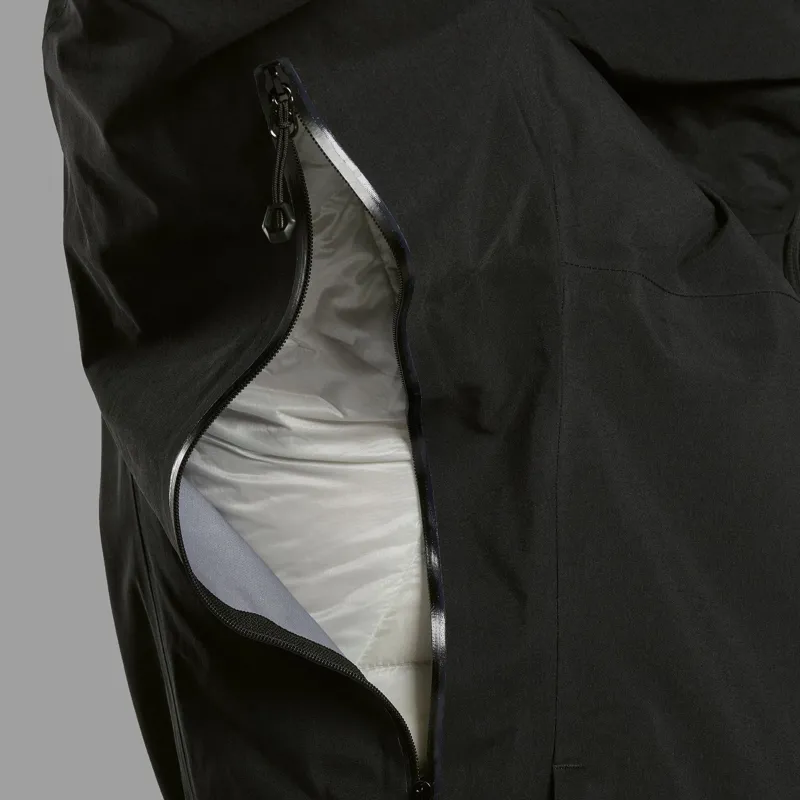 Montane Men's Phase Waterproof Jacket in Black-4