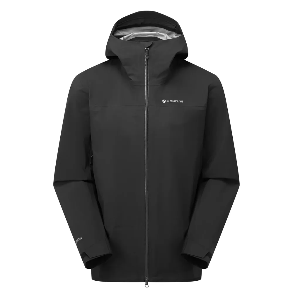 Team Cycles Montane Men's Phase Waterproof Jacket in Black | Interest FREE Finance & Online Refund Policy.