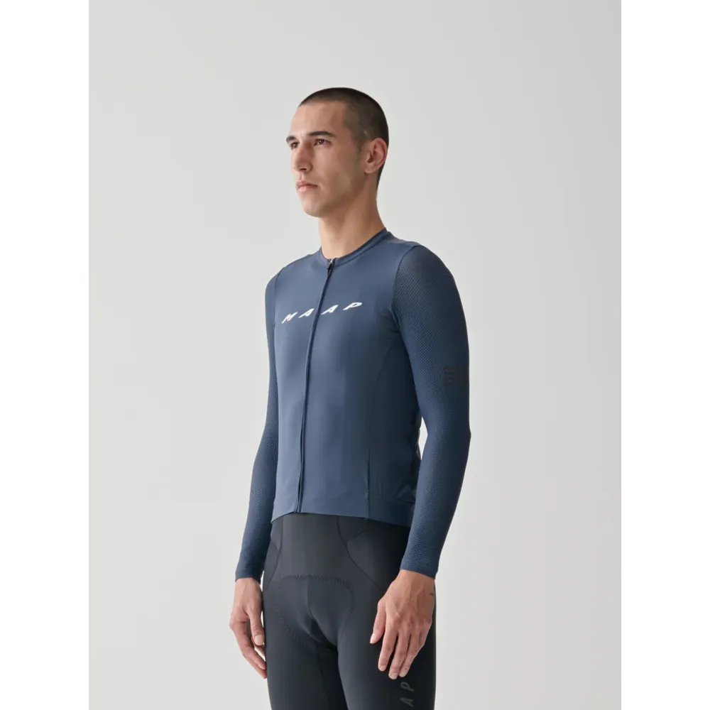 Team Cycles Maap MAAP Evade Pro Base LS Jersey 2.0 in Midnight | Interest FREE Finance & Online Refund Policy.