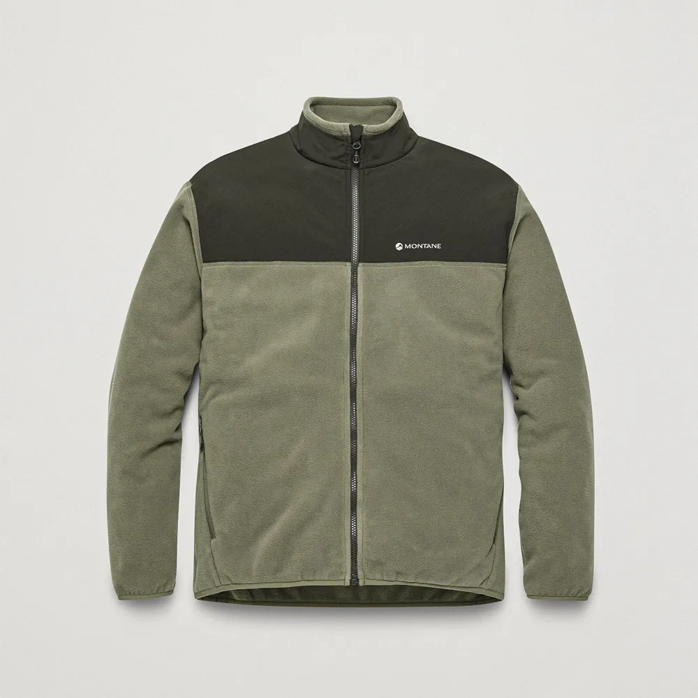 Team Cycles Montane Men's Roco Fleece Jacket in Caper | Interest FREE Finance & Online Refund Policy.