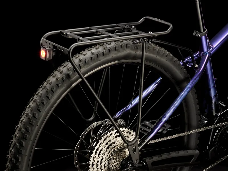 TREK Marlin+ 8 400Wh Electric Mountain Bike in Purple Flip to Black Fade-2