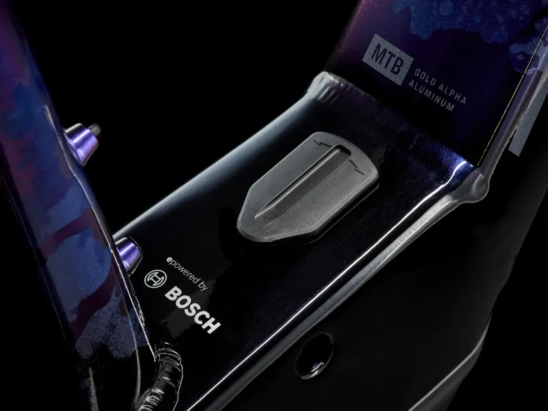 TREK Marlin+ 8 400Wh Electric Mountain Bike in Purple Flip to Black Fade-4