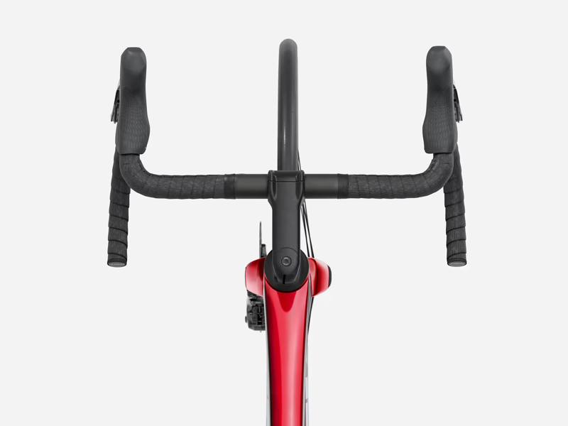 TREK Madone SL 5 Gen 8 Road Bike in Gloss Fury Red and Matte Deep Smoke-2