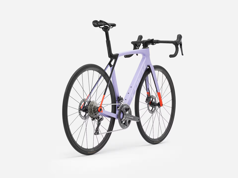 TREK Madone SL 5 Gen 8 Road Bike in Matte Lavender Haze and Deep Smoke-1