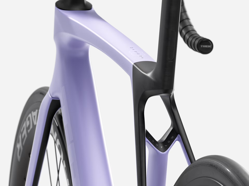 TREK Madone SL 6 Gen 8 Road Bike in Matte Lavender Haze and Deep Smoke-2